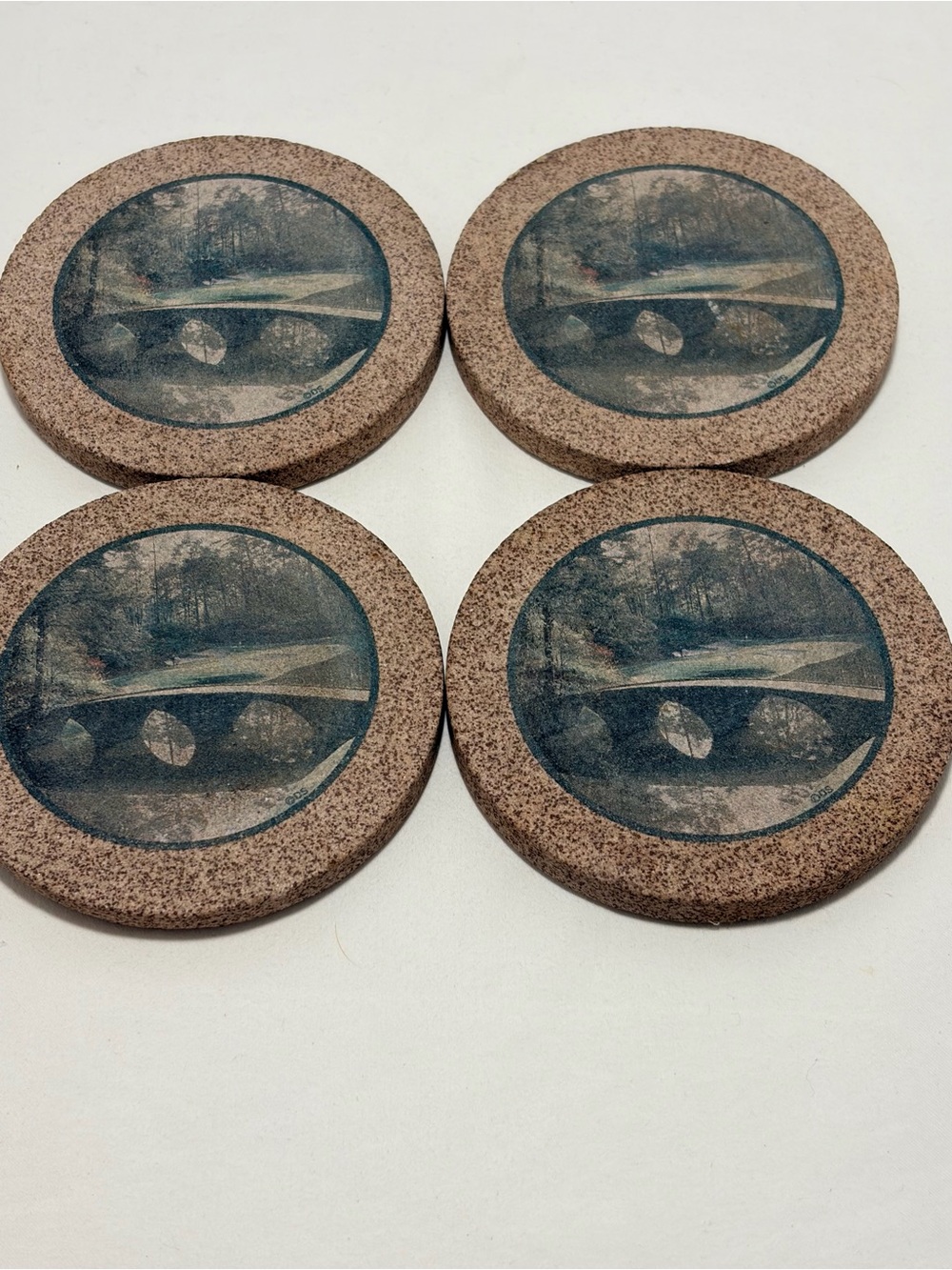 Cork & Sandstone Coasters Set of 4